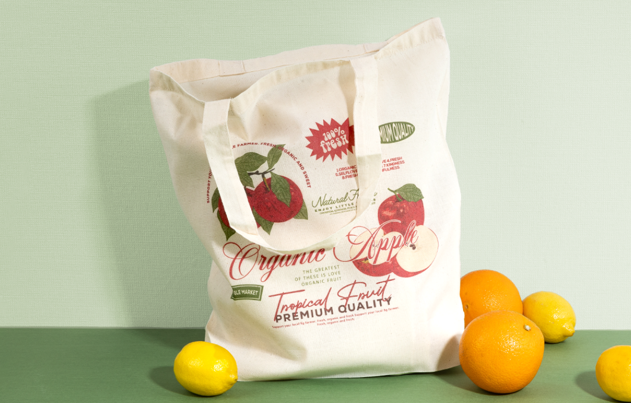Natural Cotton Eco Bags