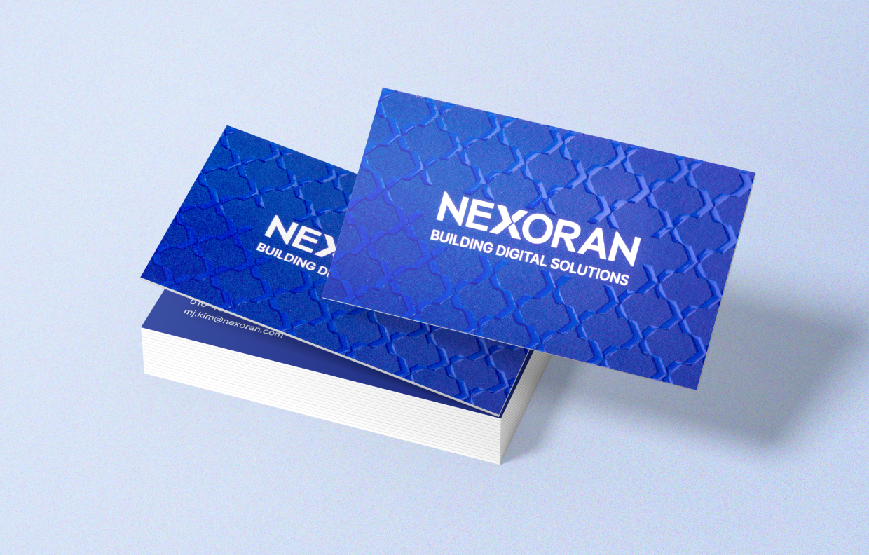 Raised Gloss Business Cards