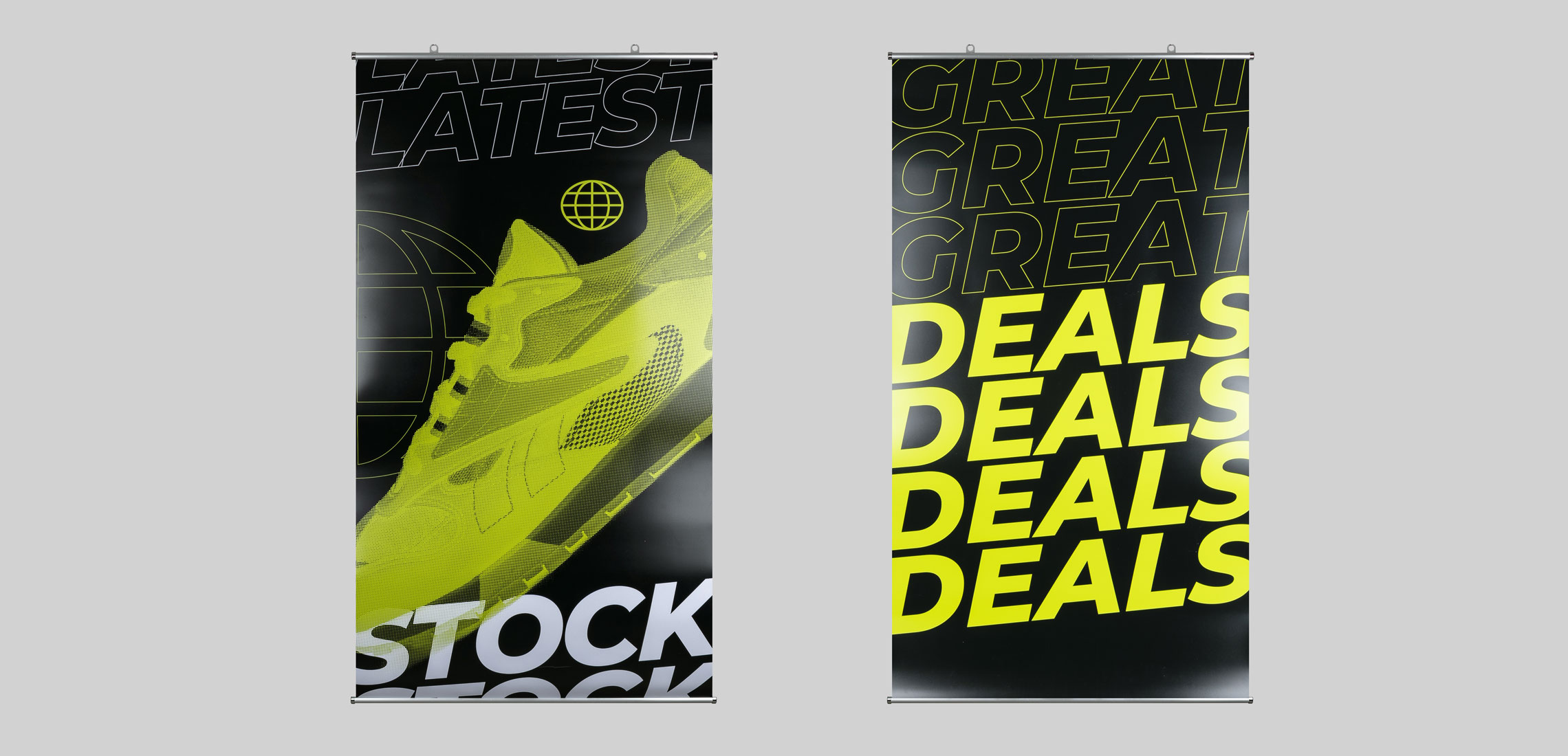 Double Sided Hanging Banners