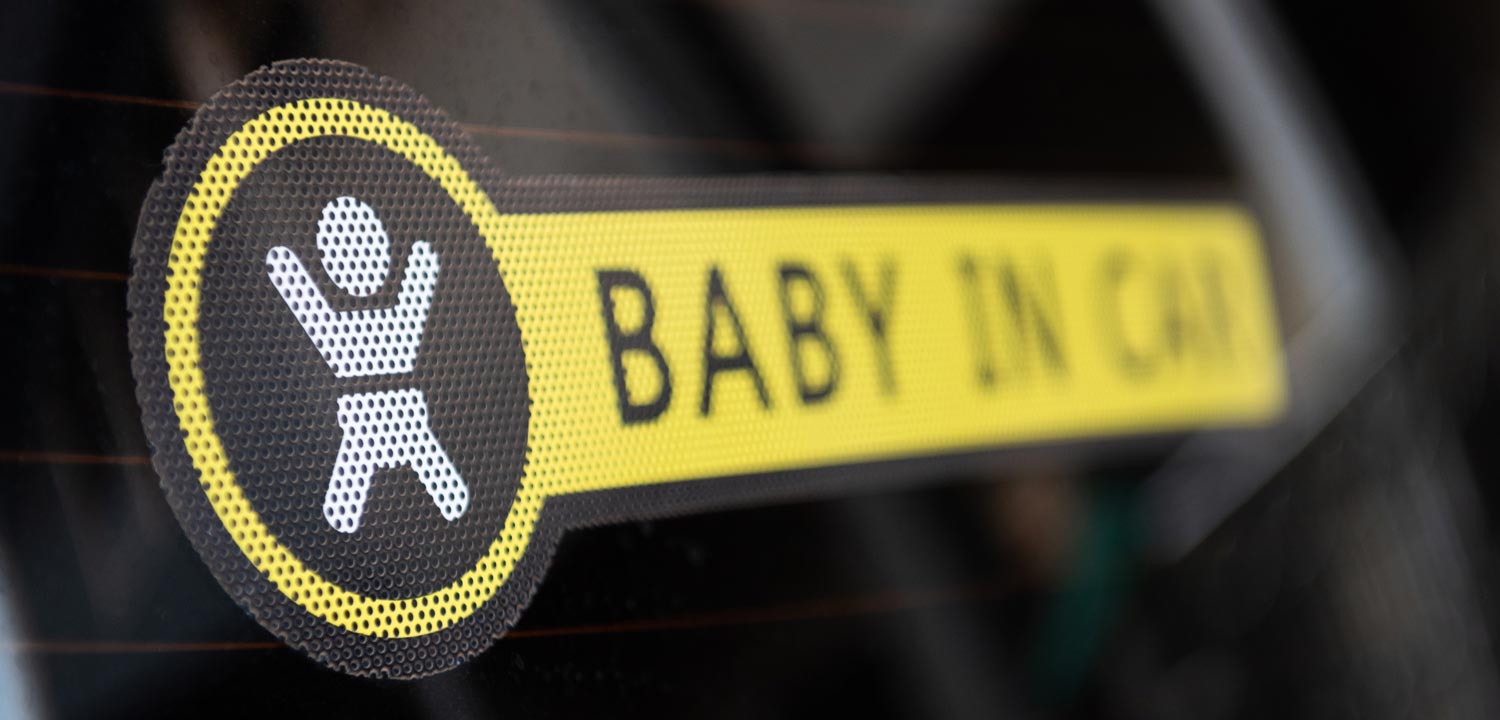 One Way View Window Decals