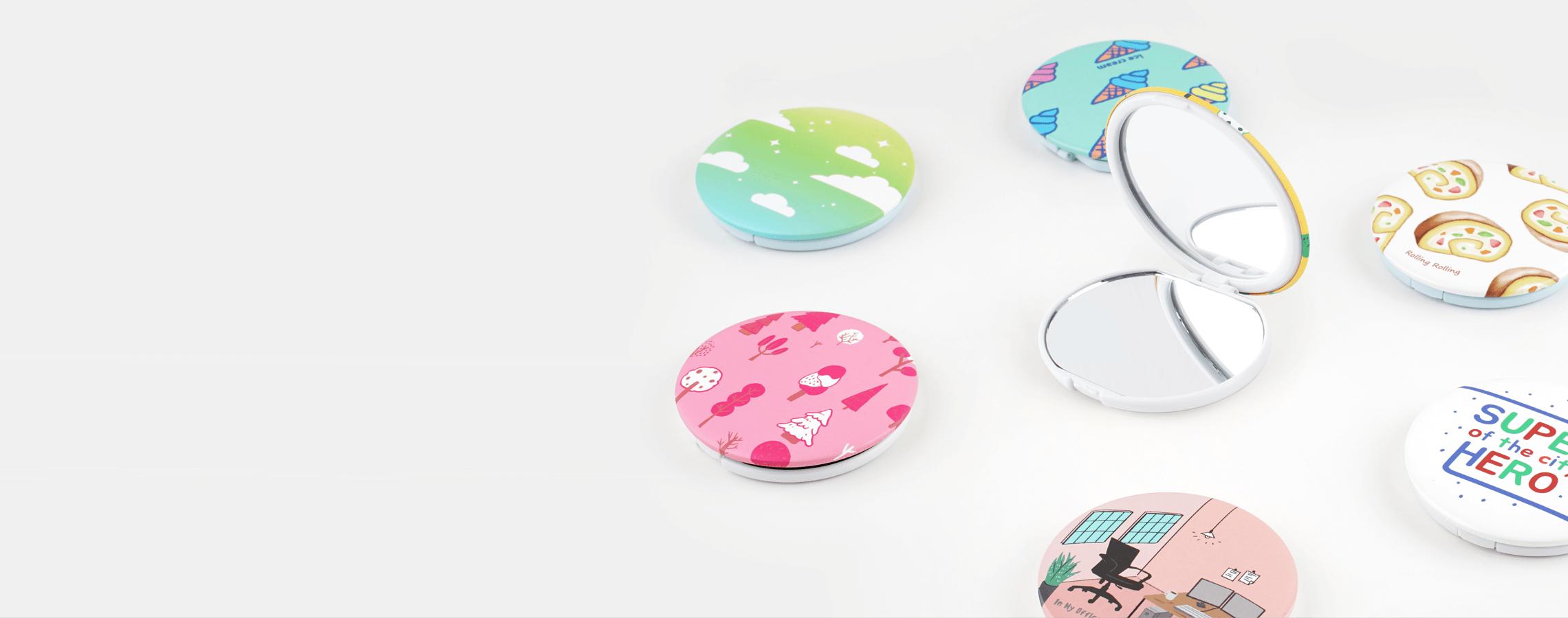 Compact Mirror Printing in Singapore