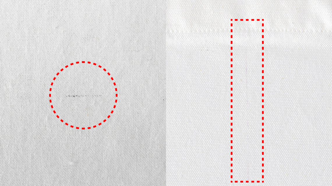 Minor Fabric Slits